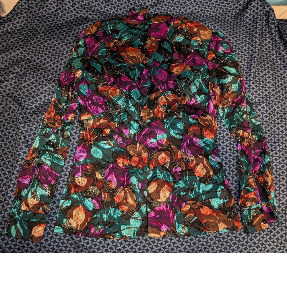 Vintage western show shirt handmade in the USA Custom horse show shirt